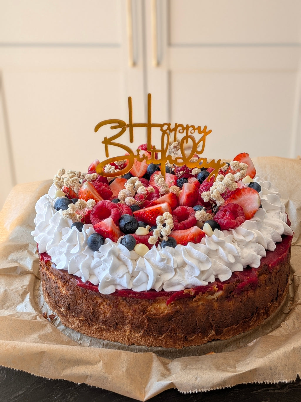 Polish Birthday Cheesecake (Sernik)