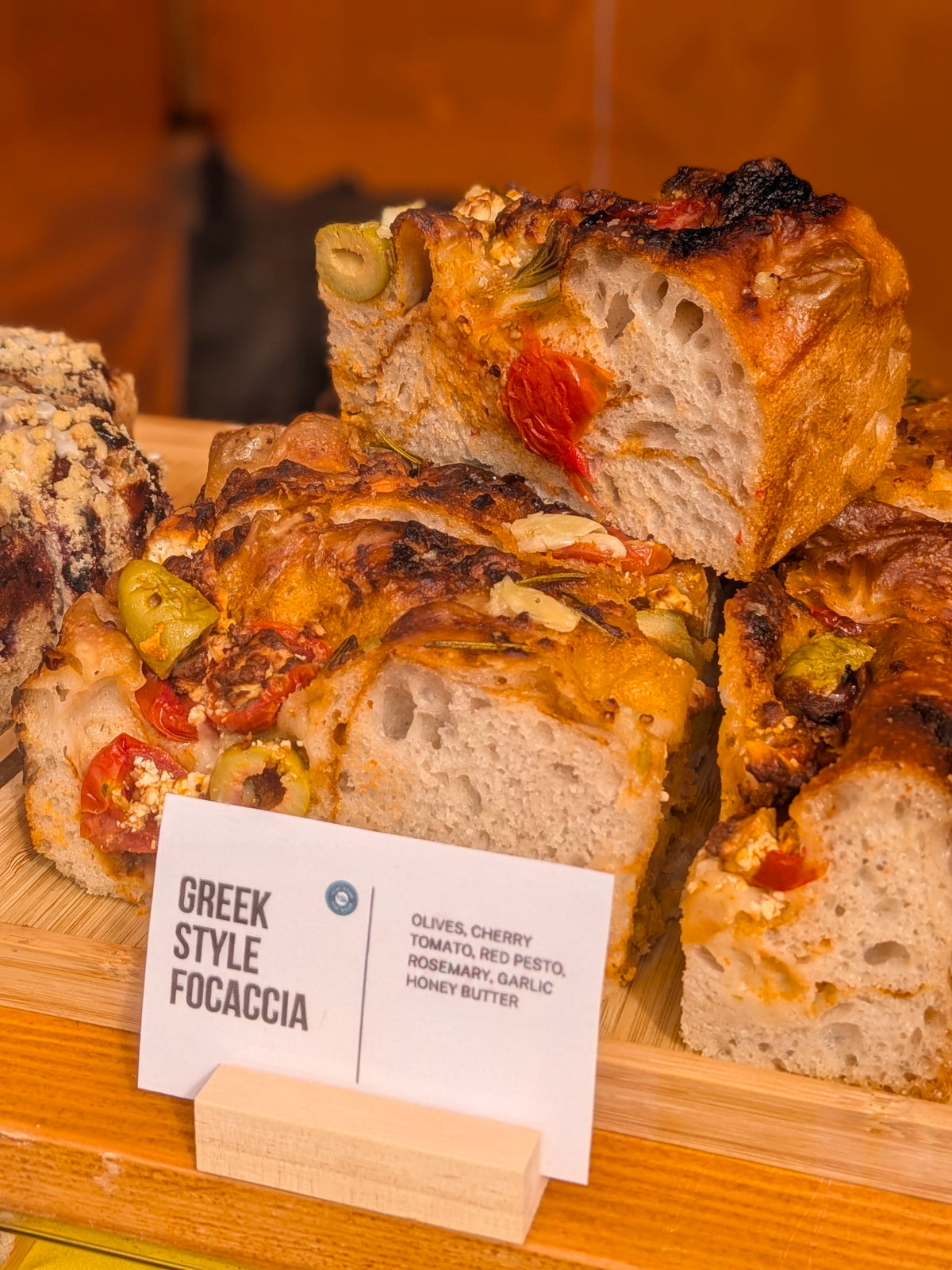 Greek Style Focaccia