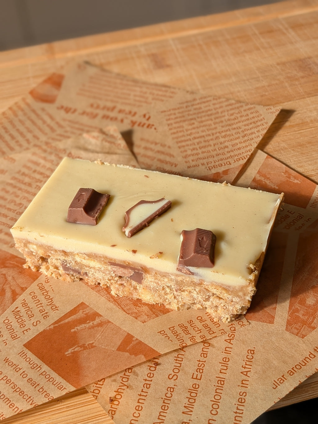Milk Chocolate Cookie Bar