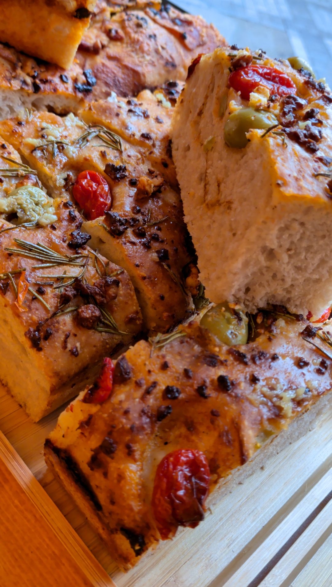 Greek Style Focaccia