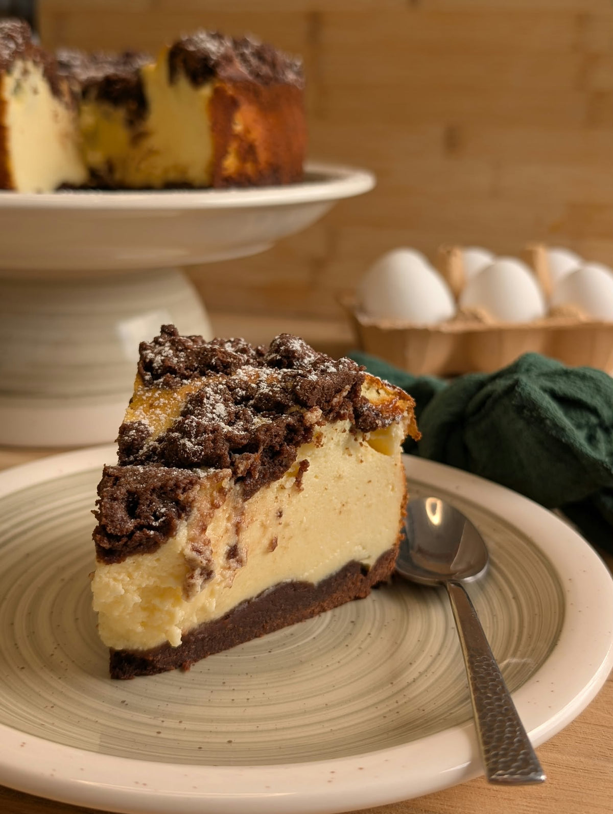 Polish Baked Cheesecake (Sernik Krolewski)